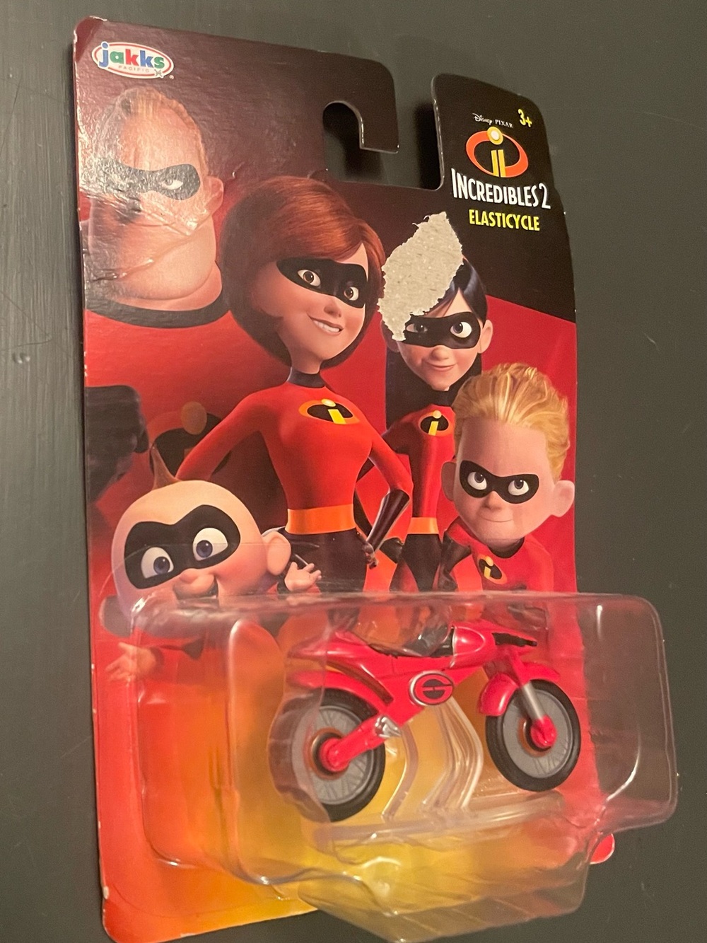 Jakks Incredibles 2 Elasticycle Red Kids Toy Motorcycle Disney New motorcycle